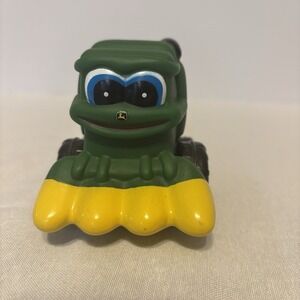 John Deere Green Yellow Toy Combine Harvester Agriculture Farm Vehicle